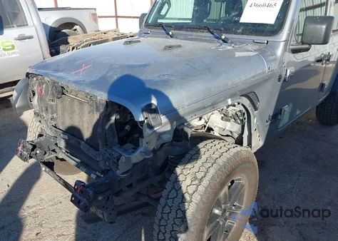 2021 Jeep Wrangler Unlimited Sport Altitude 4X4 z USA, uszkodzony, nr VIN 1C4HJXDN5MW739964